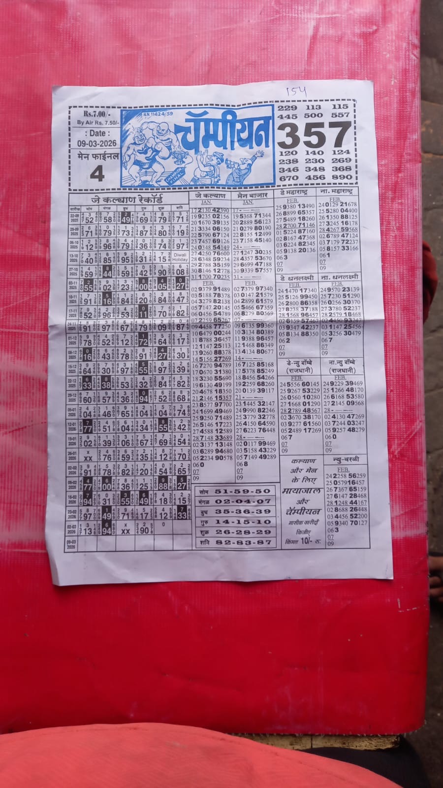 Kalyan | Milan | Main Bazar Daily Paper (11)