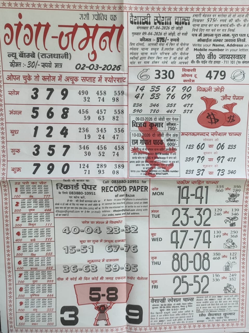 Final Ank Weekly Papers (2)